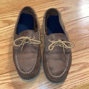 Brown Mens Sperry size 5.5m